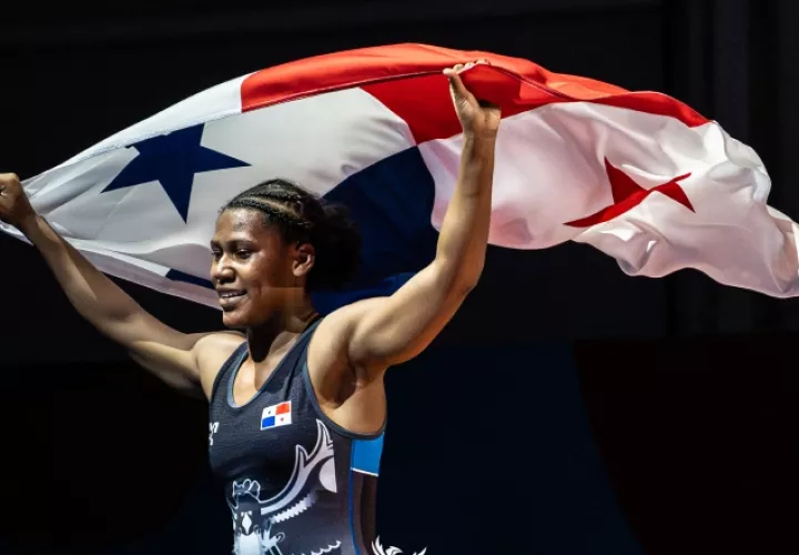 Yumaira Rusell se colgó la medalla de oro. Cortesía