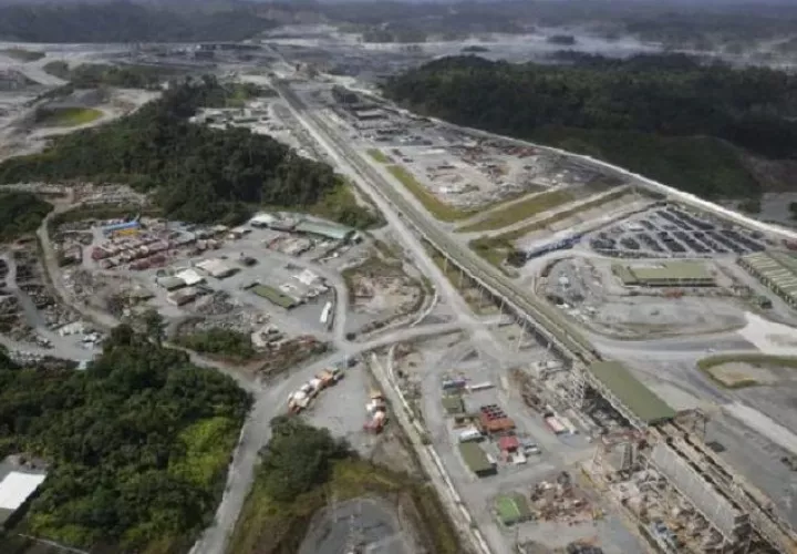 Antes de su paralización, Cobre Panamá representaba cerca del 5% del Producto Interno Bruto del país.  Archivo