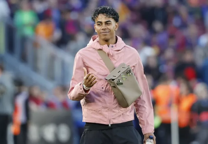 El delantero del FC Barcelona, Lamine Yamal, es una de las destacas promesas del Mundial 2026. Foto:EFE
