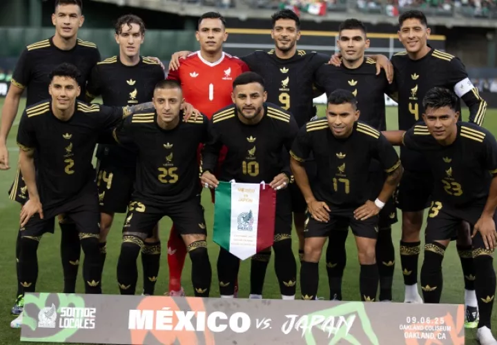Selección de México. Foto: EFE