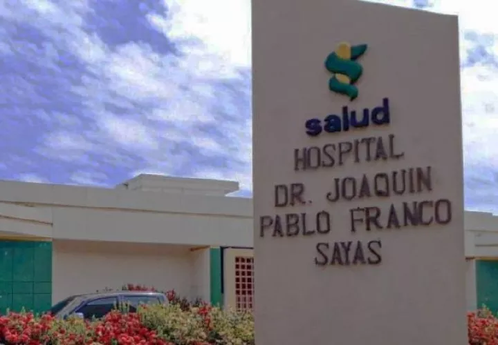 El hospital se ubica en la entrada de la cabecera santeña.  Archivo