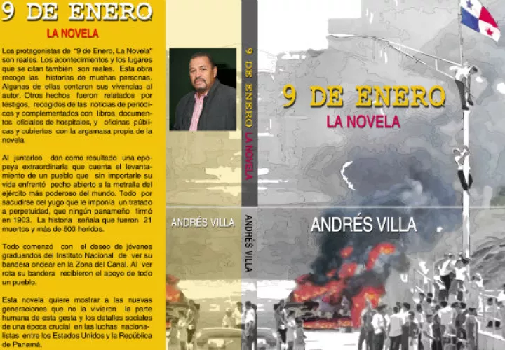 Portada de '9 de Enero La Novela'. Foto: Cortesía.