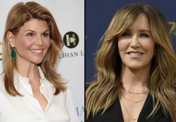 Lori Loughlin y Felicity Huffman fueron inculpadas en escándalo de admisión universitaria. 