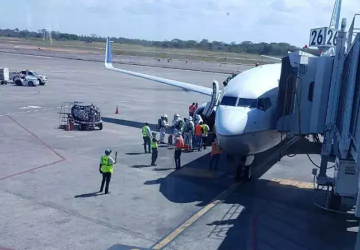 La ruta salió a las 12:30 pm y llegará a Guatemala a las 2:09 pm (hora local).