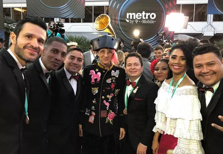 El grupo panameño Afrodisíaco estaba nominado a 'Mejor Álbum Folclórico' por su disco 'Viene de Panamá'. 