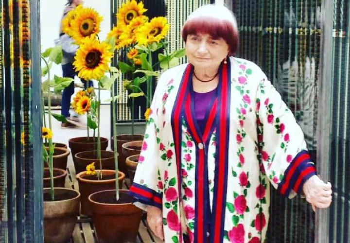 Agnès Varda cumplió 90 años en 2018.  Foto: Instagram