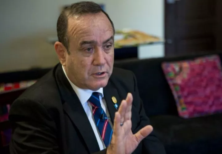 Alejandro Giammattei.´residente electo de Guatemala. FOTO/AP