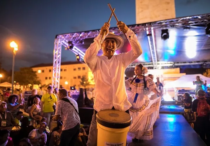 El 31 de agosto será la inauguración del  Corredor cultural de Ciudad del Saber y los protagonistas serán los tambores, en Tarde de tambores al estilo de Luna llena de tambores. Foto: Archivo