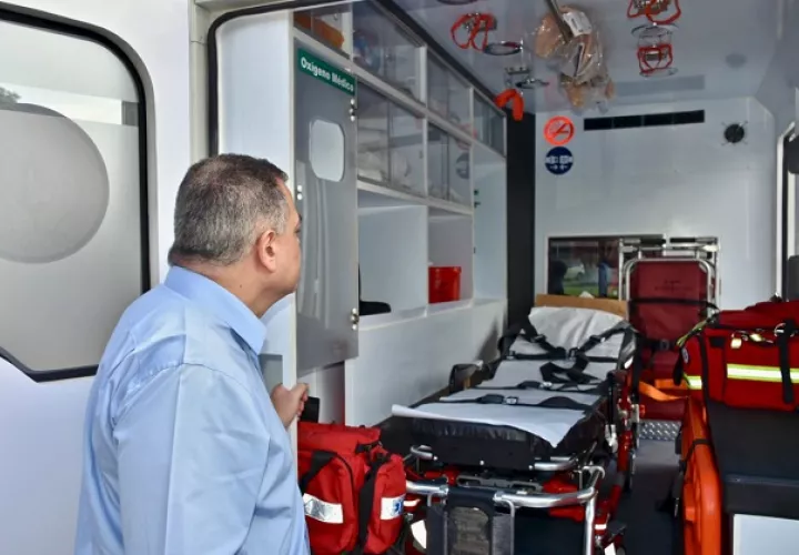 Aproximadamente 23 mil personas residentes de Chepo serán beneficiados con la ambulancia tipo 4x4.