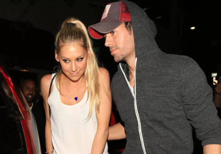  Enrique Iglesias y Anna Kournikova.