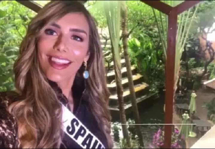 Ángela Ponce envió el mensaje por Instagram. 