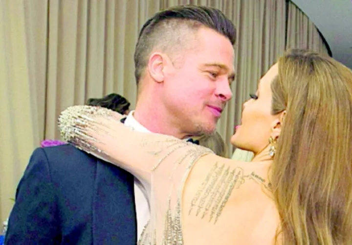 Angelina Jolie y Brad Pitt.