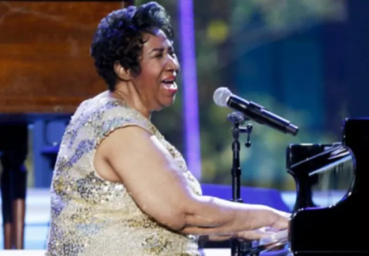 Aretha Franklin.