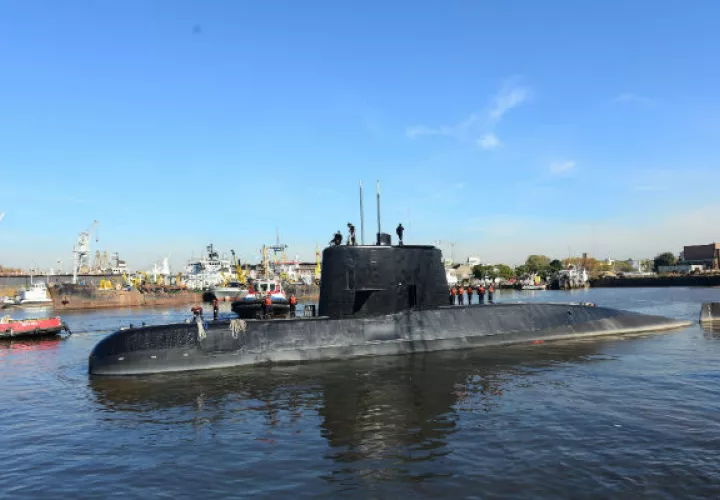 La empresa estadounidense Ocean Infinity localizó en el océano Atlántico el submarino argentino ARA San Juan, que había desaparecido desde el 15 de noviembre de 2017. EFE 