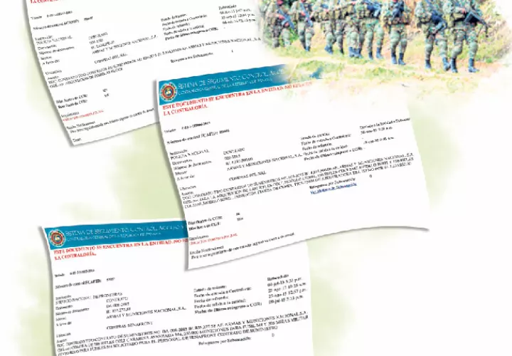Empresa investigada vendió armas al gobierno de Juan Carlos Varela. Foto: Panamá América.
