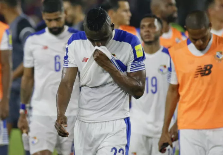 Abdiel Arrroyo con la seleccción nacional de Panamá. Foto:AP