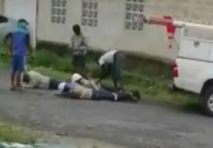 El robo fue captado en un video. Foto: Diómedes Sánchez S. 