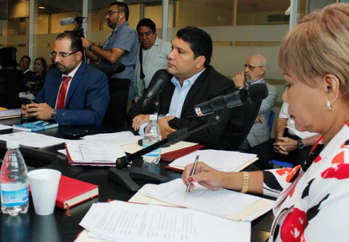 A primer debate, iniciativa legislativa que regula la utilización del poliestireno expandido (foam) . Foto/Asamblea