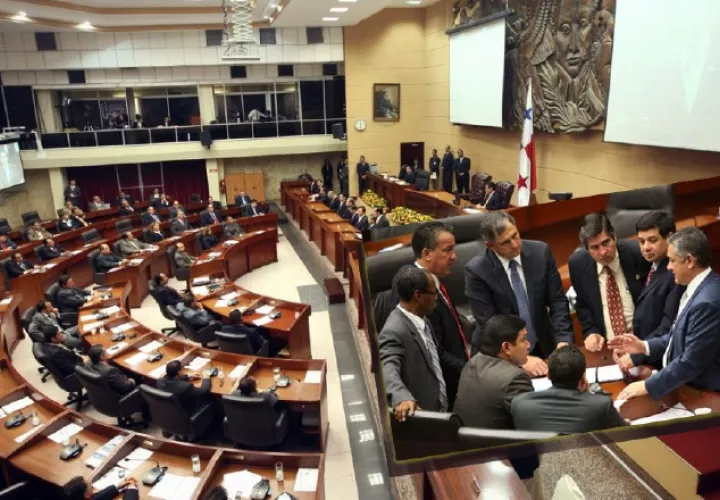 La bancada del panameñismo ha sido barrida, pero su influencia y voto todavía cuenta en sesiones extraordinarias.  Foto de archivo