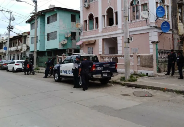 El crimen fue entre las calles 9, avenida Meléndez y Santa Isabel.  Foto: Diómedes Sánchez S. 