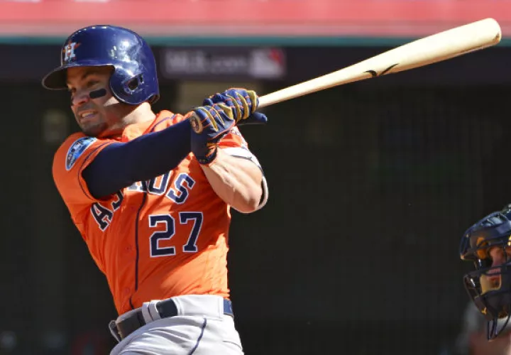José Altuve de los Astros. Foto:AP