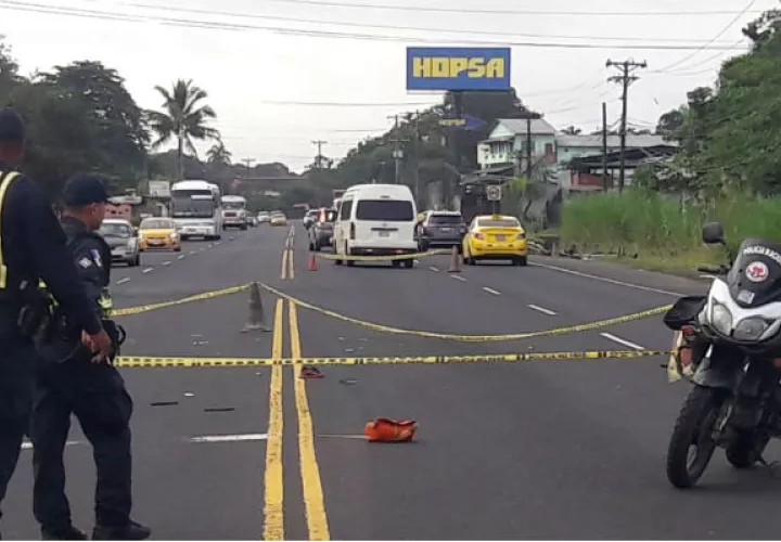 El mismo fue atropellado por un taxi cuando cruzaba para dirigirse a su apartamento.