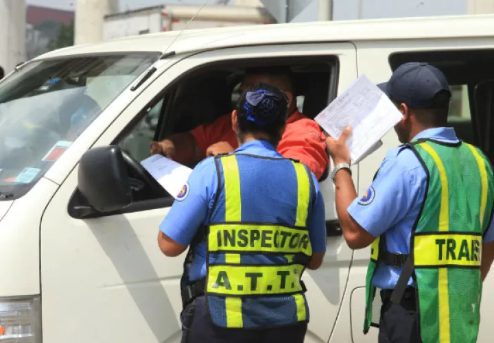 La administración pasada de la ATTT dejó sin registrar en el sistema 30 mil boletas. Foto: Archivo