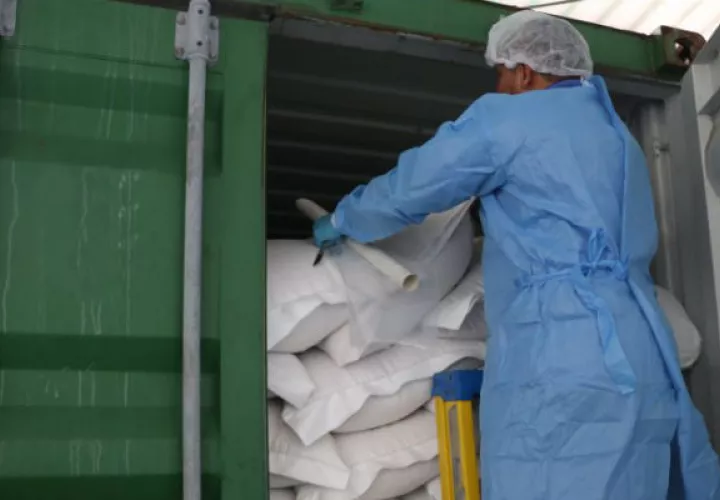La Aupsa pudo comprobar que la leche provenía de Guatemala era fraudulenta. Foto/Aupsa 