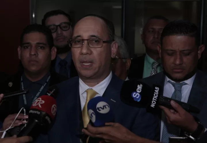 Aurelio Vásquez, fiscal del Ministerio Público. Foto de Víctor Arosemena