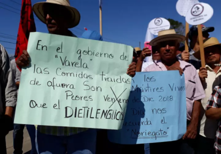  No hubo enfrentamientos durante las protestas. Foto: Thays Domínguez.