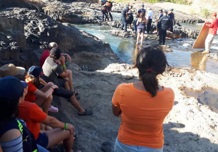 El ciudadano se estaba tomando un selfie, cuando ocurrió el incidente. Foto/Melquiades Vásquez