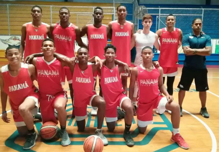 Selección masculino de Panamá. Foto Fepaba