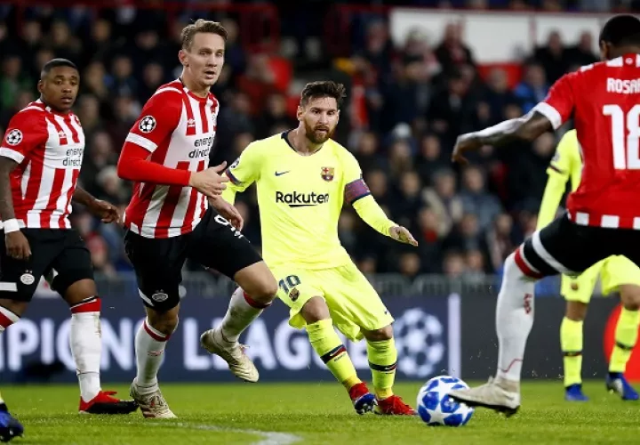 Messi marcó el primero.
