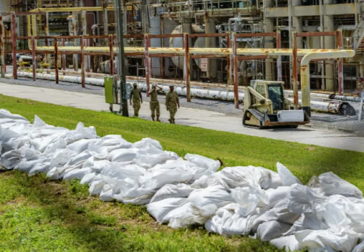 Las lluvias podrían poner a prueba las defensas erigidas en Nueva Orleans después del impacto del huracán Katrina en 2005.