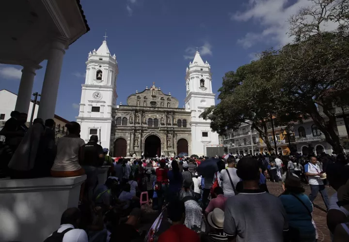 La Catedral Basílica Santa María la Antigua recibirá a cientos de católicos durante la celebración de la Semana Santa.  