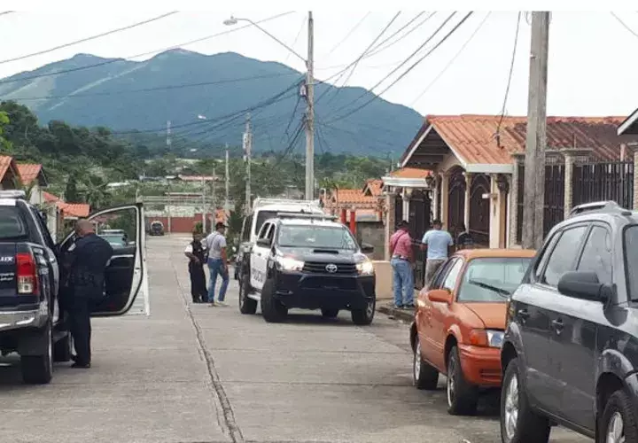Bebé de 3 meses que fue privado de su libertad en El Tecal de Vacamonte en Arraiján. 