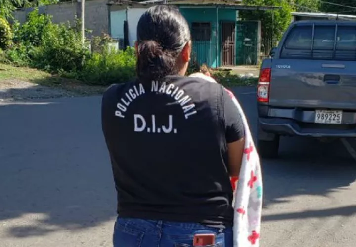 Mujer rató bebé en chiriquí. Foto/Policía Nacional