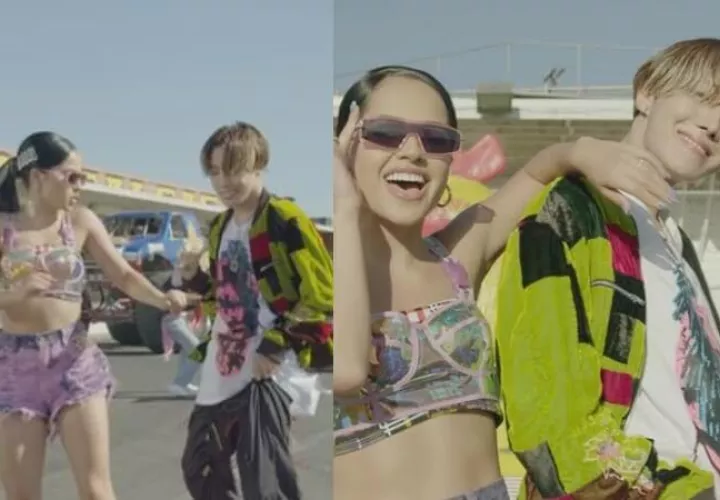 Becky G y BTS.