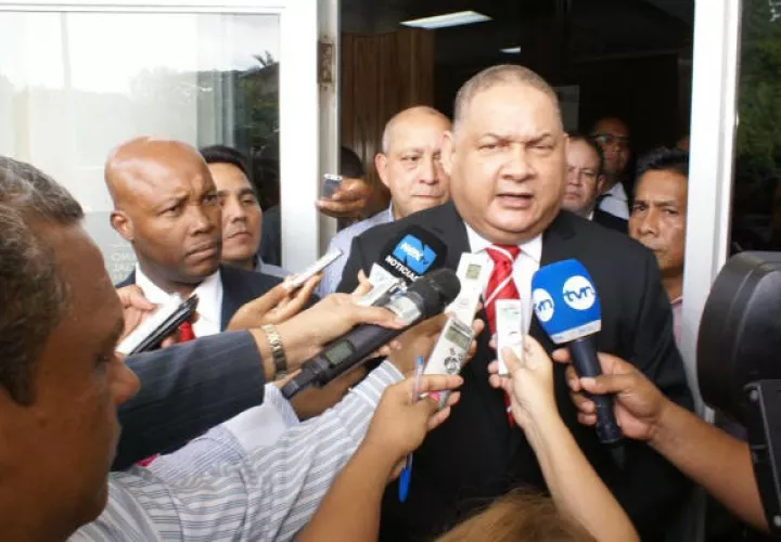 Benicio Robinson declaró que el poder económico no lo quiere en la Asamblea Nacional. Foto: Panamá América.