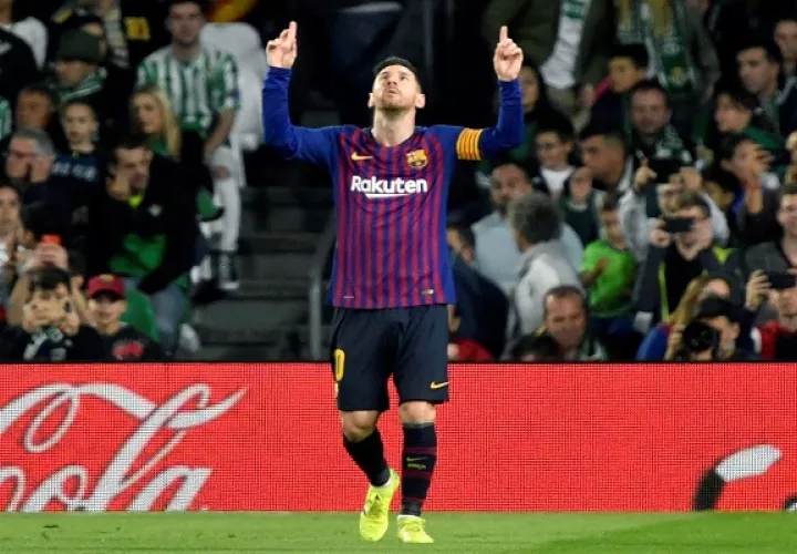Messi fue el mejor del partido.