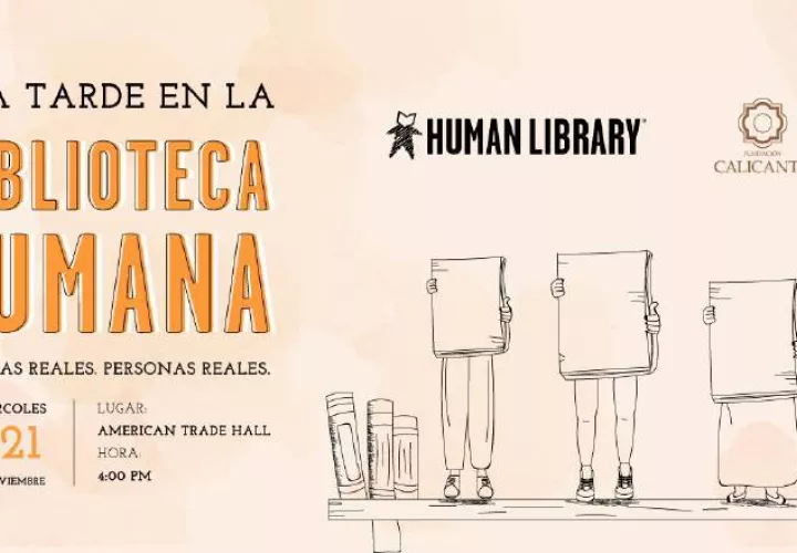 'Libros humanos' los cautivarán.