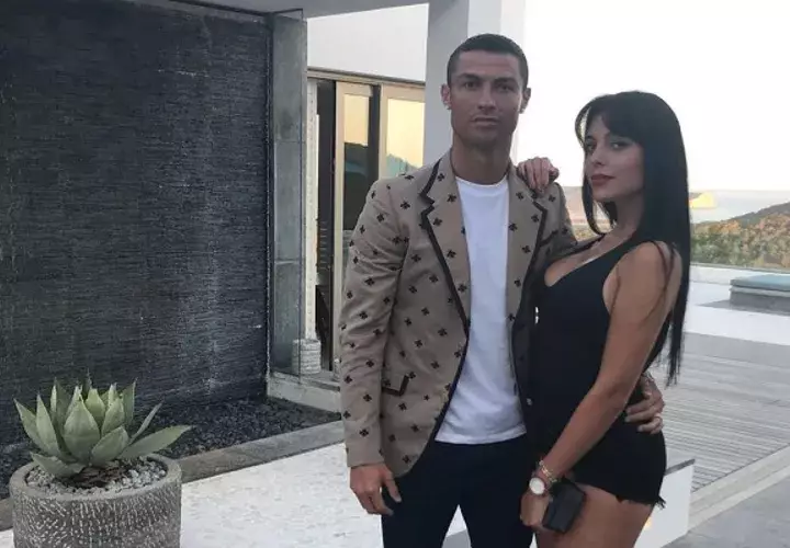 Cristiano con Georgina.
