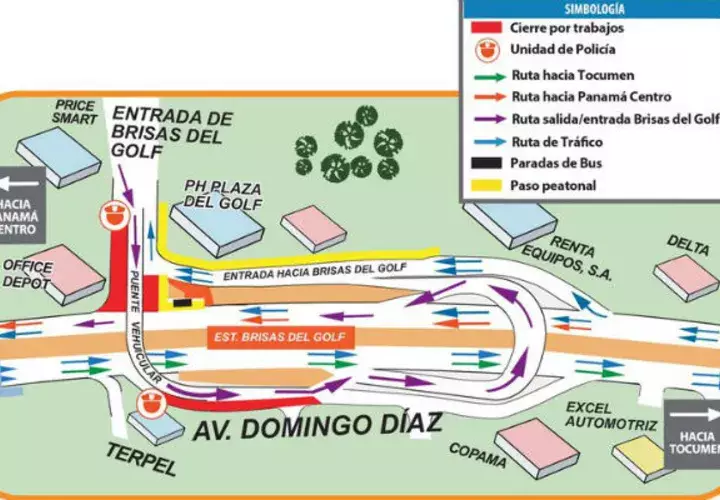 Plan de manejo de tráfico aprobado por la ATTT.
