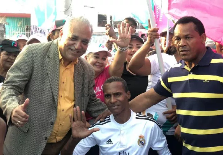 Camacho fue el segundo más votado por CD en San Miguelito. Foto de Twitter