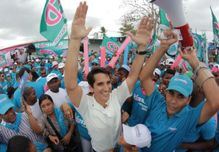 Cambio Democrático mostró sus músculos en la contienda electoral del 5 de mayo. Foto: Panamá América.
