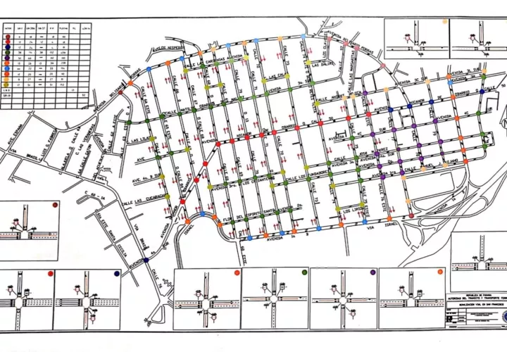 Los cambios viales en las calles del corregimiento de San Francisco se harán desde el próximo martes 22 de octubre. 