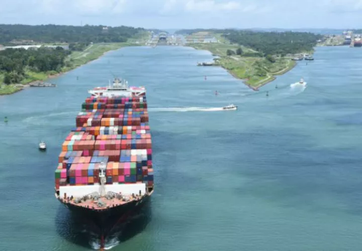 Por el Canal de Panamá pasan 29 de estas rutas comerciales. Foto: Canal de Panamá.