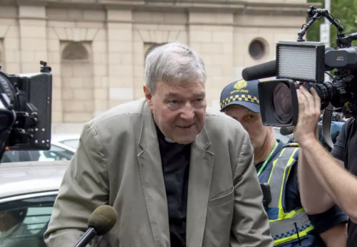 Cardenal George Pell, asesiado por la prensa. Foto:EFE.