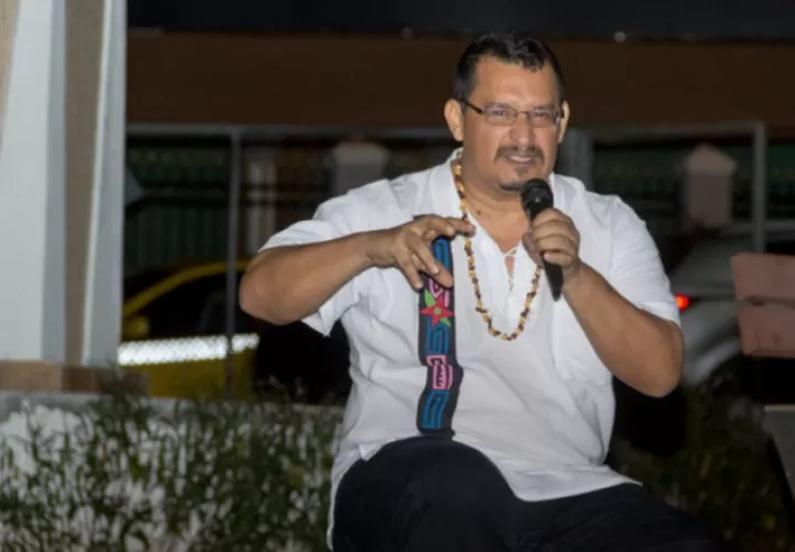 Escritor panameño Carlos Fong. Archivo