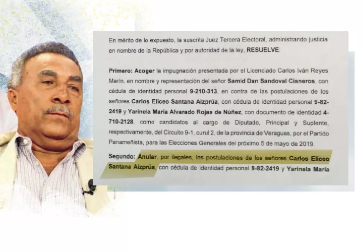Carlos Santana no participó de la elecciones primarias de su partido.